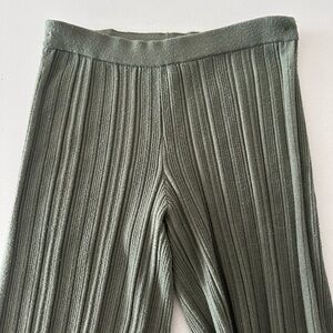 Aerie Kids Olive Ribbed Bottoms